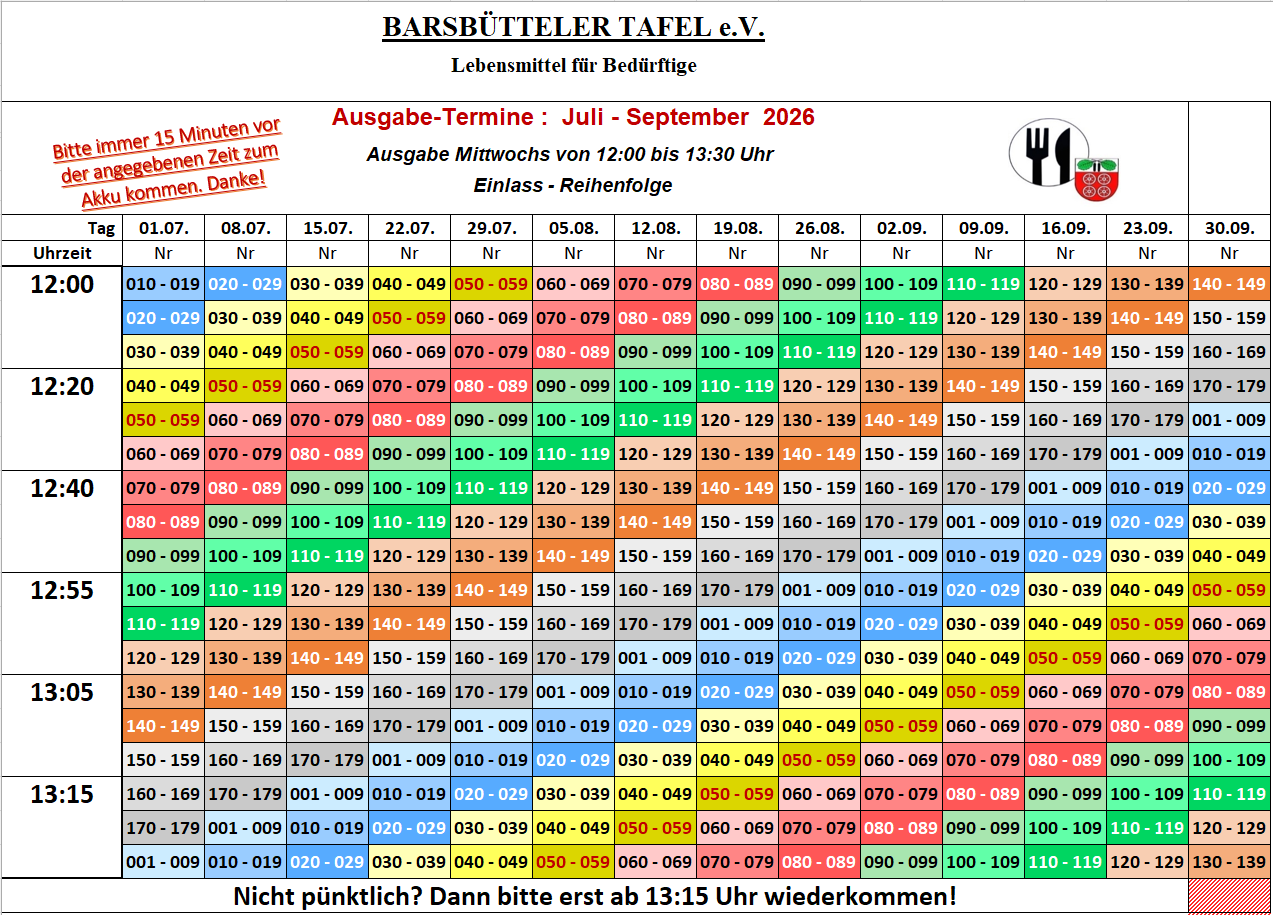 2026-Q3 Ausgabe-Reihenfolge Barsbütteler Tafel e. V.